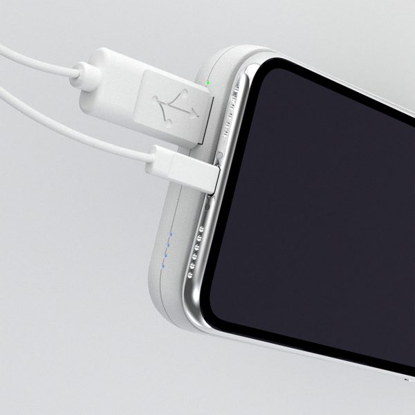 Tampa Bay Lightning Linen 5000mAh Portable Wireless Charger Online - Image 2