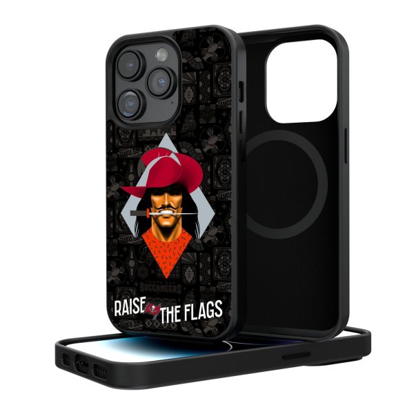 Tampa Bay Buccaneers 2024 Illustrated Limited Edition Magnetic Phone Case Online