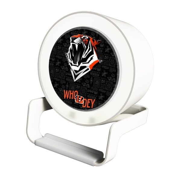 Cincinnati Bengals 2024 Illustrated Limited Edition Night Light Charger and Bluetooth Speaker Online Sale