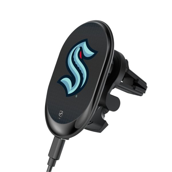 Seattle Kraken Linen Wireless Mag Car Charger on Sale