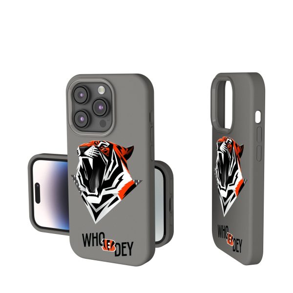 Cincinnati Bengals 2024 Illustrated Limited Edition Soft Touch Phone Case Fashion